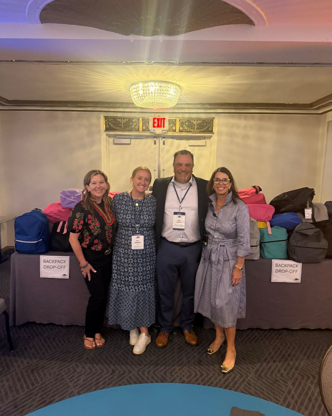 Agios Pharmeceutical Back to School backpack event Vertical