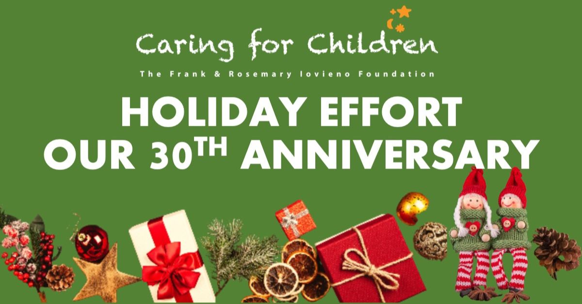 30th anniversary Holiday Effort Graphic